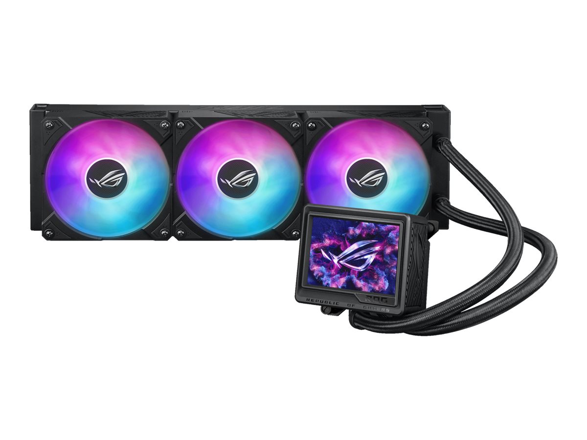 ASUS ROG Ryujin III 360 ARGB Extreme - Prozessor-Flüssigkeitskühlsystem - Kühlergröße: 360 mm - (für: LGA115x Socket, LGA1200, LGA1700, LGA1851, AM4, AM5)Kupfer - 120 mm