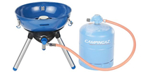 Camping Gaz Campingaz 2000023717, 2000 W, Grill, Propan/Butan, Kessel, Rost + Blech, Schwarz, Blau145g/h - piezo - 4.92kg