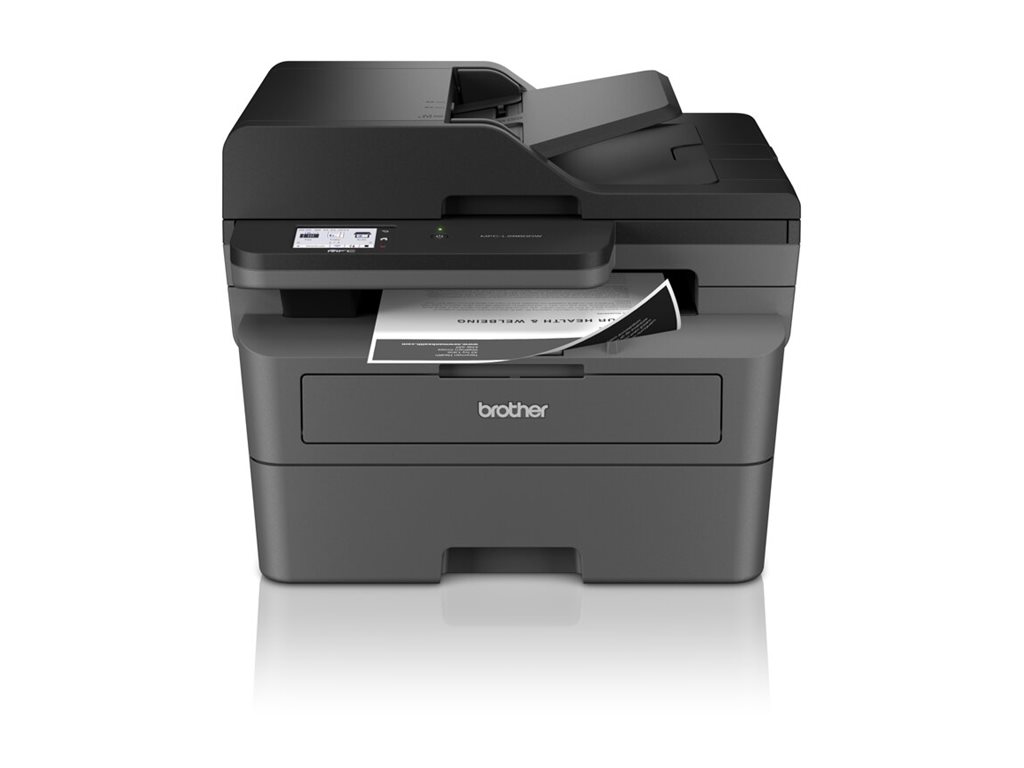 Brother MFC-L2860DW - Multifunktionsdrucker - s/w - Laser - A4/Legal (Medien)bis zu 34 Seiten/Min. (Kopieren) - bis zu 34 Seiten/Min. (Drucken) - 250 Blatt - 33.6 Kbps - USB 2.0 - LAN - Wi-Fi(n)