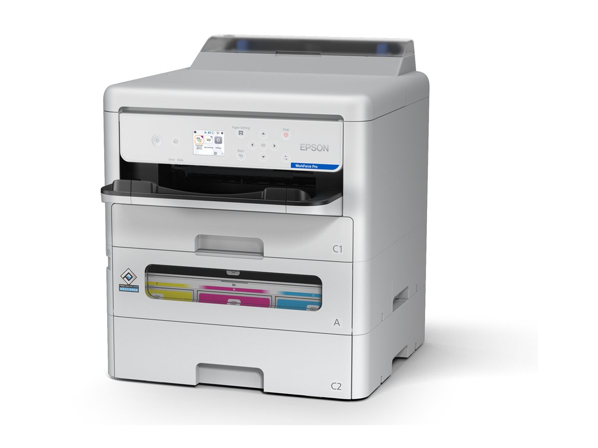 Epson WorkForce Pro EP-C800RDW - Drucker - Farbe - Duplex - Tintenstrahl - A4/Legal - 4800 x 1200 dpi - bis zu 25 Seiten/Min. (einfarbig)/bis zu 25 Seiten/Min. (Farbe) - Kapazität: 330 Blätter - USB 2