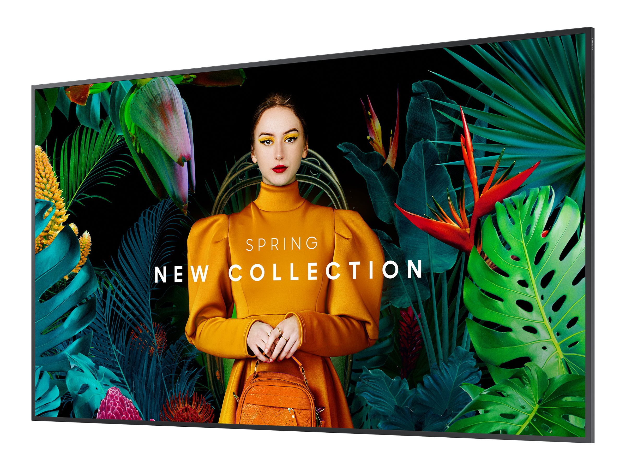 Samsung QM85C - 214 cm (85") Diagonalklasse QMC Series LCD-Display mit LED-Hintergrundbeleuchtung - Crystal UHD - Digital Signage - Tizen OS - 4K UHD (2160p)3840 x 2160 - Edge LED - Schwarz