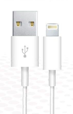 Synergy 21 S21-I-00178, 1,17 m, Lightning, USB A, Männlich, Männlich, WeißMFI i Phone Kabel weiß - 1.17m