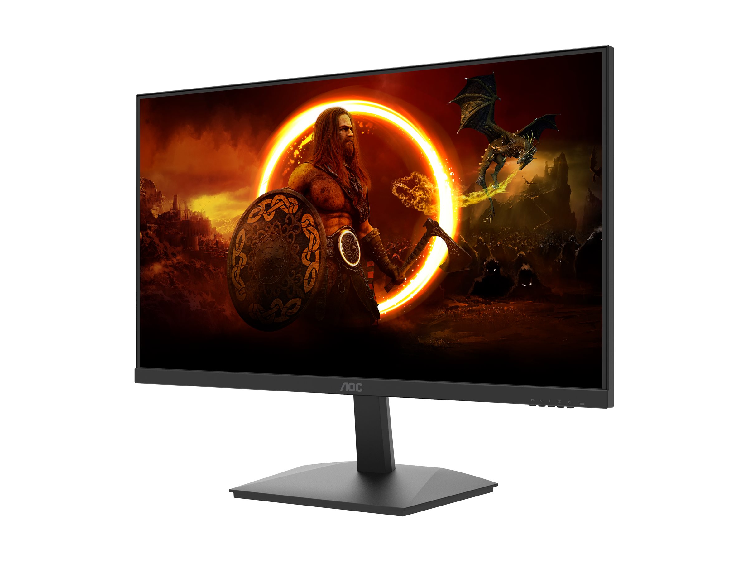 AOC Gaming 24G15N2 - LED-Monitor - Gaming - 61 cm (24")(23.8" sichtbar) - 1920 x 1080 Full HD (1080p) @ 180 Hz - VA - 250 cd/m² - 3000:1 - HDR10 - 1 ms - Schwarz