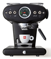 Illycafé Illy X1, Espressomaschine, 1 l, Kaffeepad, Gemahlener Kaffee, 1200 W, Schwarz, Edelstahl