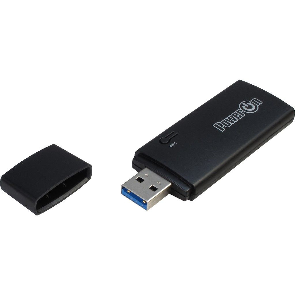 Inter-Tech DMG-20 - Netzwerkadapter - USB 3.0Wi-Fi 5