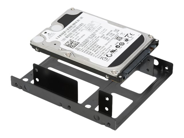 DIGITUS DA-70434 - Festplatten-Bracket - Kapazität: 2 Festplatten (2,5")3.5" - Metal Black