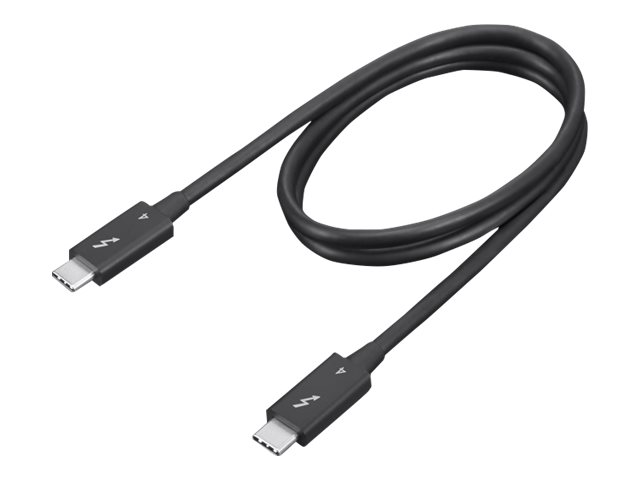 Lenovo Thunderbolt-Kabel - USB-C (M) zu USB-C (M)Thunderbolt 4 - 70 cm - 8K60Hz Unterstützung - 4K60Hz-Unterstützung - Schwarz