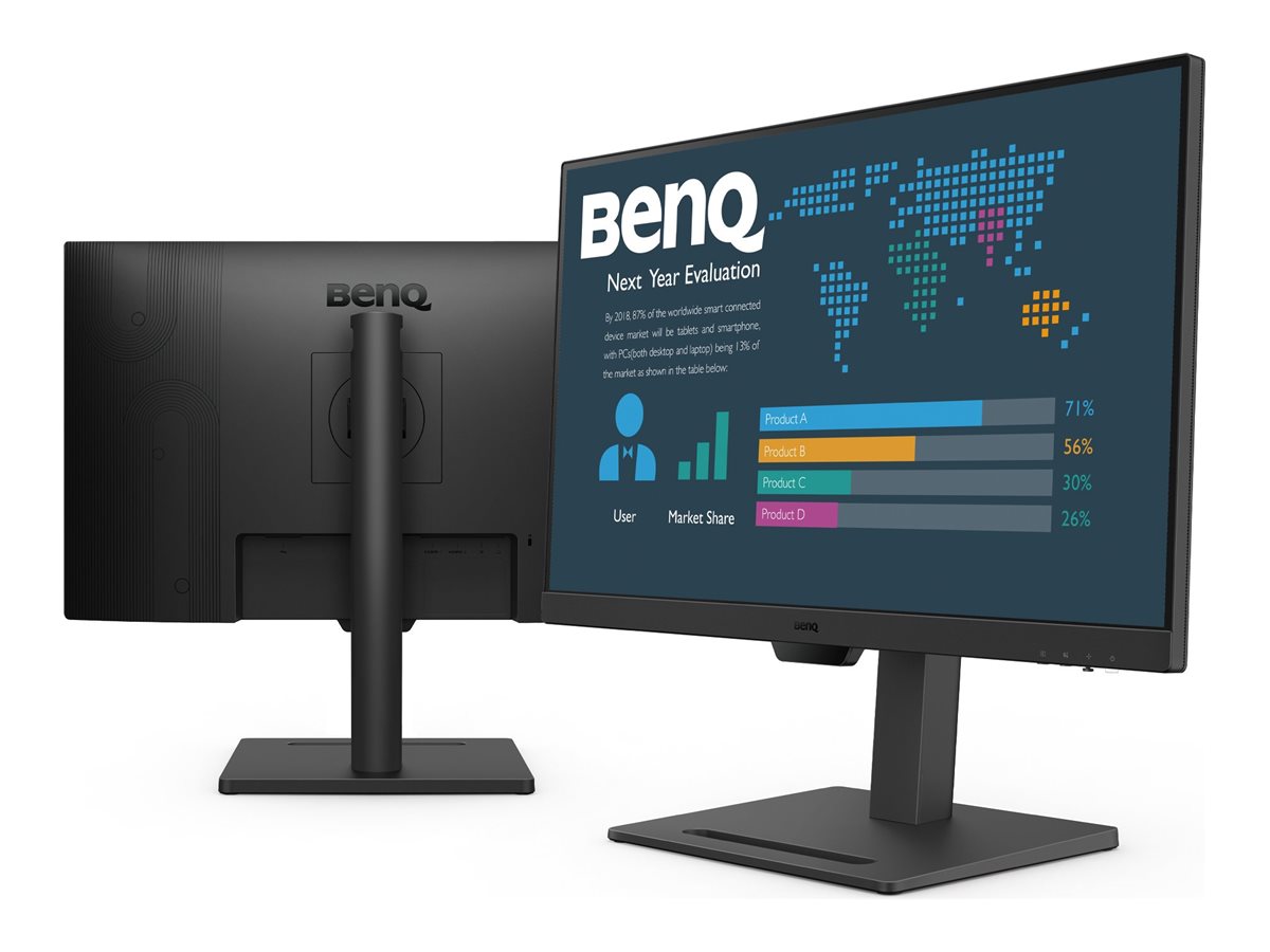 BenQ BL2790T - Business - LED-Monitor - 68.6 cm (27")1920 x 1080 Full HD (1080p) @ 100 Hz - IPS - 250 cd/m² - 1300:1 - 5 ms - 2xHDMI - DisplayPort - Lautsprecher