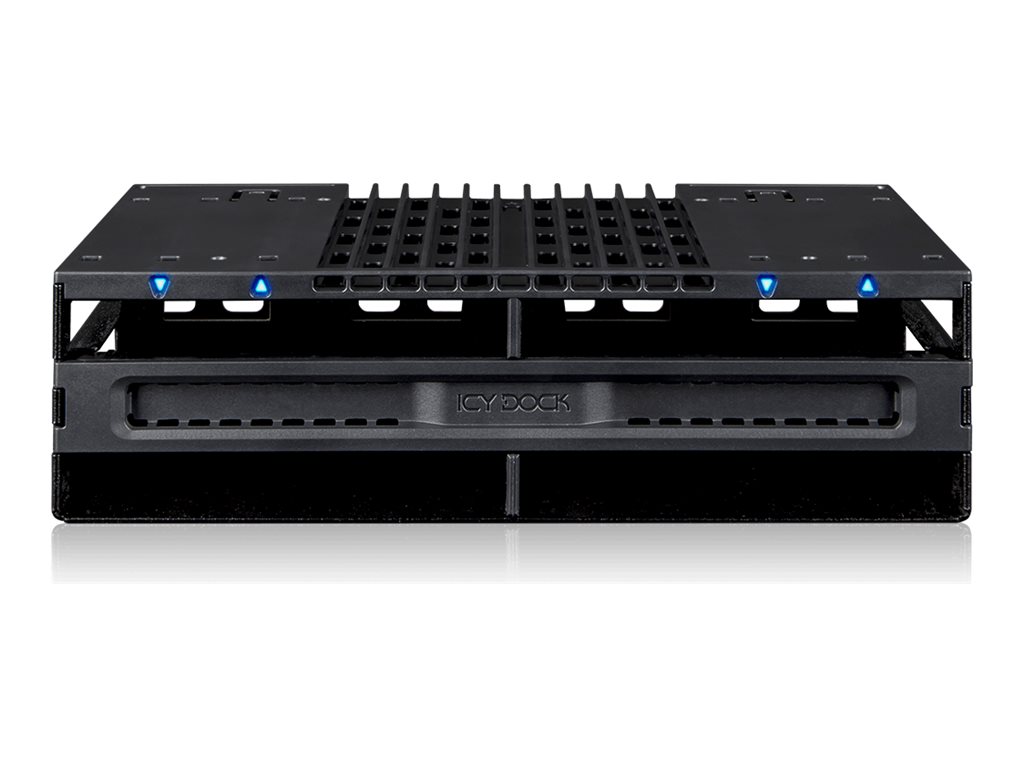 Icy Dock flexiDOCK MB024SP-B - Gehäuse für Speicherlaufwerke - 2.5" (6.4 cm)Schwarz
