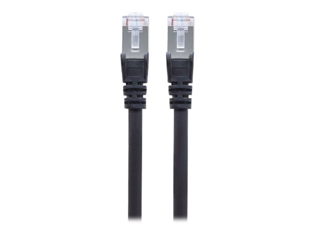 Intellinet Network Patch Cable, Cat7 Cable/Cat6A Plugs, 30m, Black, Copper, S/FTP, LSOH / LSZH, PVC, RJ45, Gold Plated Contacts, Snagless, Booted, , Polybag - Patch-Kabel - RJ-45 (M)zu RJ-45 (M) - 30
