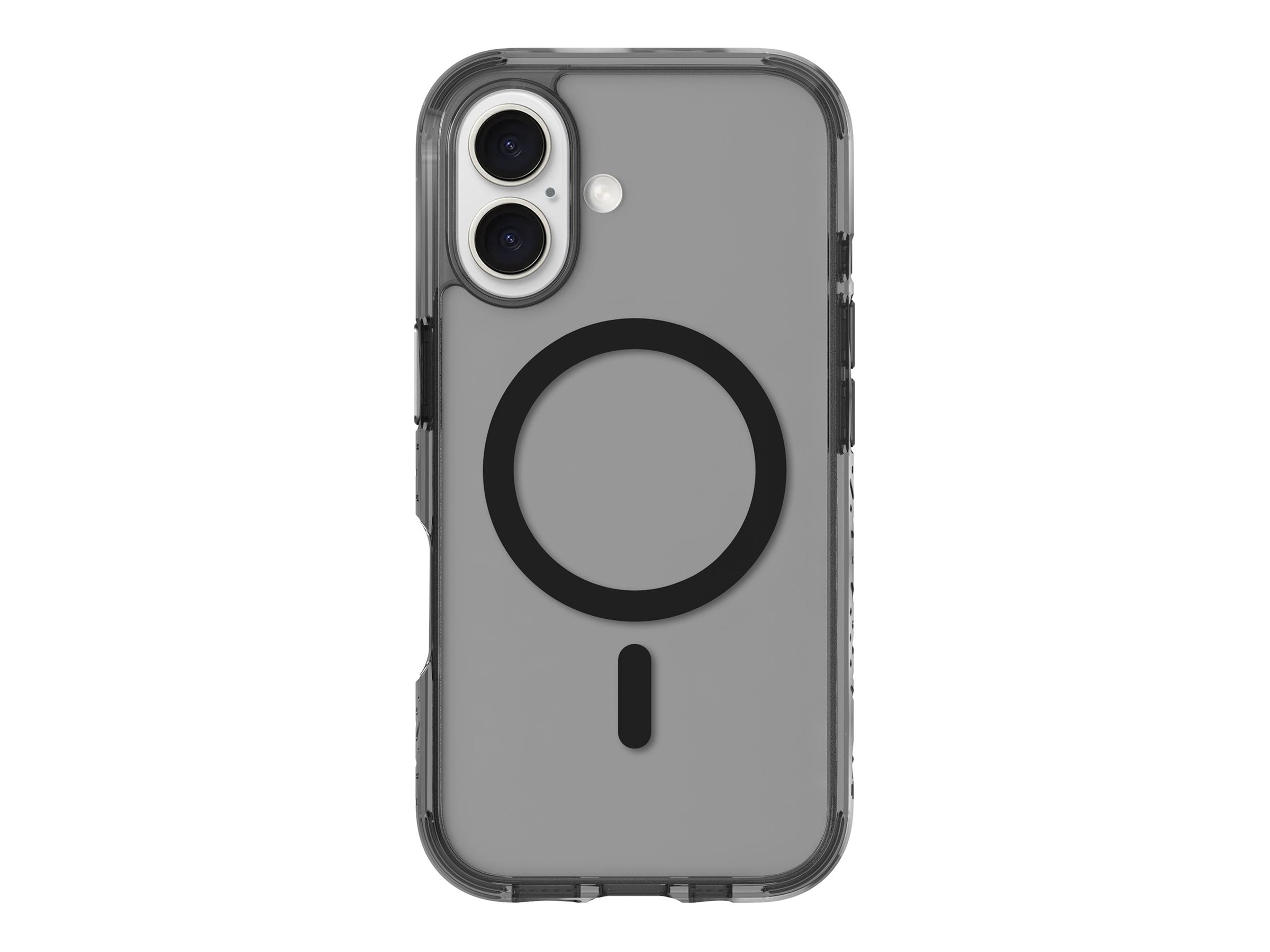 Laut International Laut Crystal MATTER-X - Hintere Abdeckung für Mobiltelefon - MagSafe-Kompatibilität - Polycarbonat, Thermoplastisches Polyurethan (TPU)Black Crystal - für Apple iPhone 16