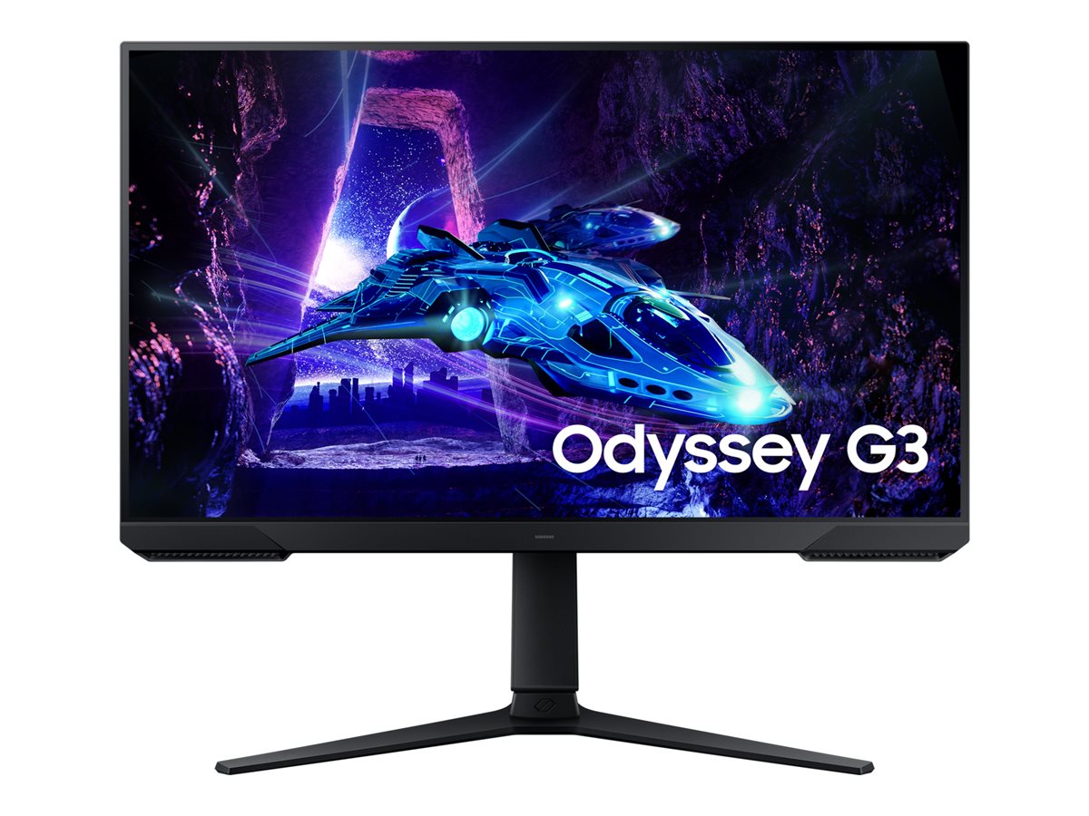 Samsung Odyssey G3 S27DG300EU - G30D Series - LED-Monitor - Gaming - 68 cm (27")1920 x 1080 Full HD (1080p) @ 180 Hz - VA - 250 cd/m² - 3000:1 - HDR10 - 1 ms - HDMI - DisplayPort - Schwarz