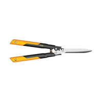 Fiskars PowerGear X Getriebe-Heckenschere HSX92, Schwarz, Orange, Gerade Klinge, Aluminium, 630 mm, 808 gPowerGear X Getriebe-Heckenschere HSX92