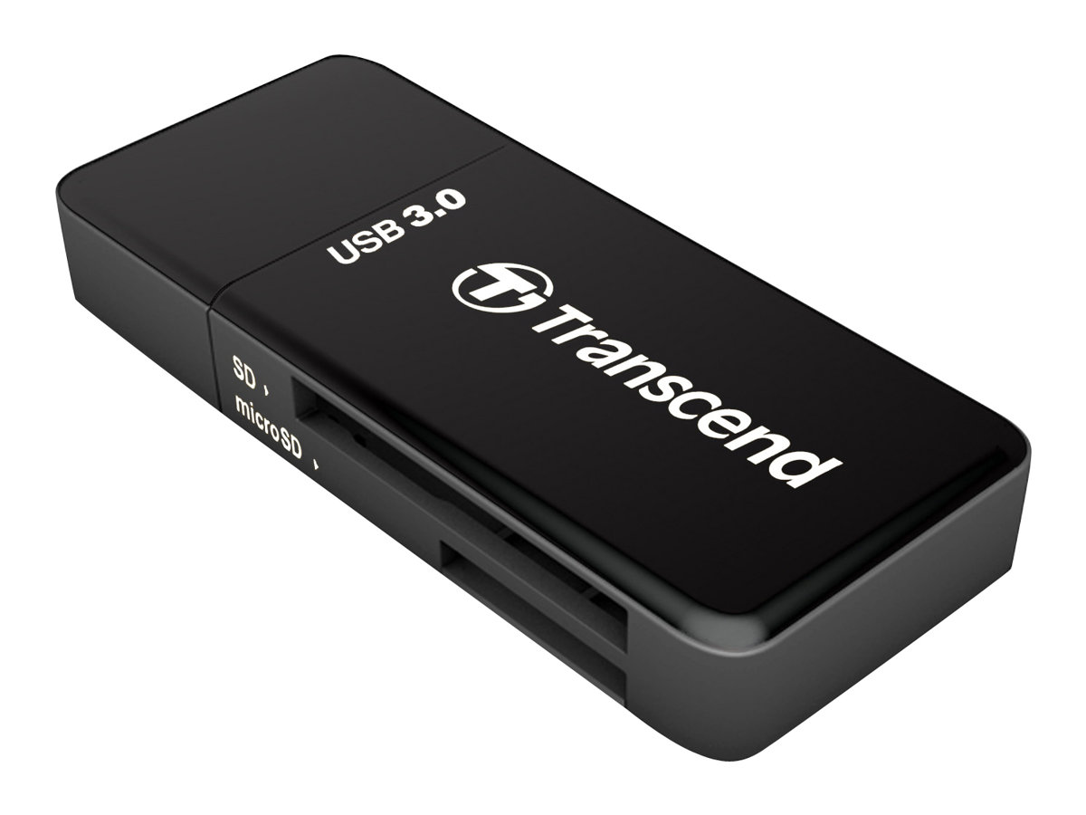 Transcend Kartenleser (SD, microSD, SDHC, microSDHCSDXC - microSDXC - SDHC UHS-I - SDXC UHS-I) - USB 3.0