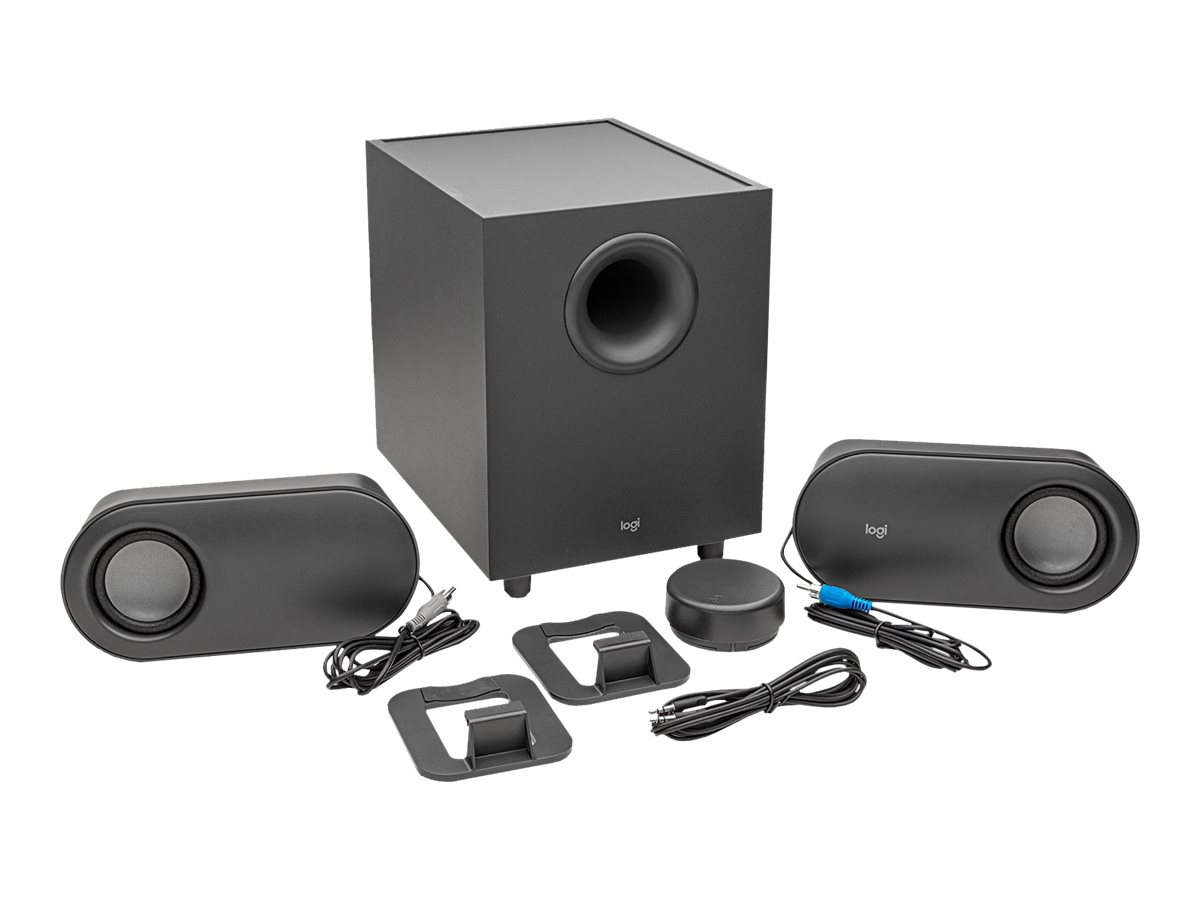 Logitech Z407 - Android Edition - Lautsprechersystem - für PC - 2.1-Kanal - kabellos - Bluetooth - USB - 40 Watt (Gesamt)Graphitgrau