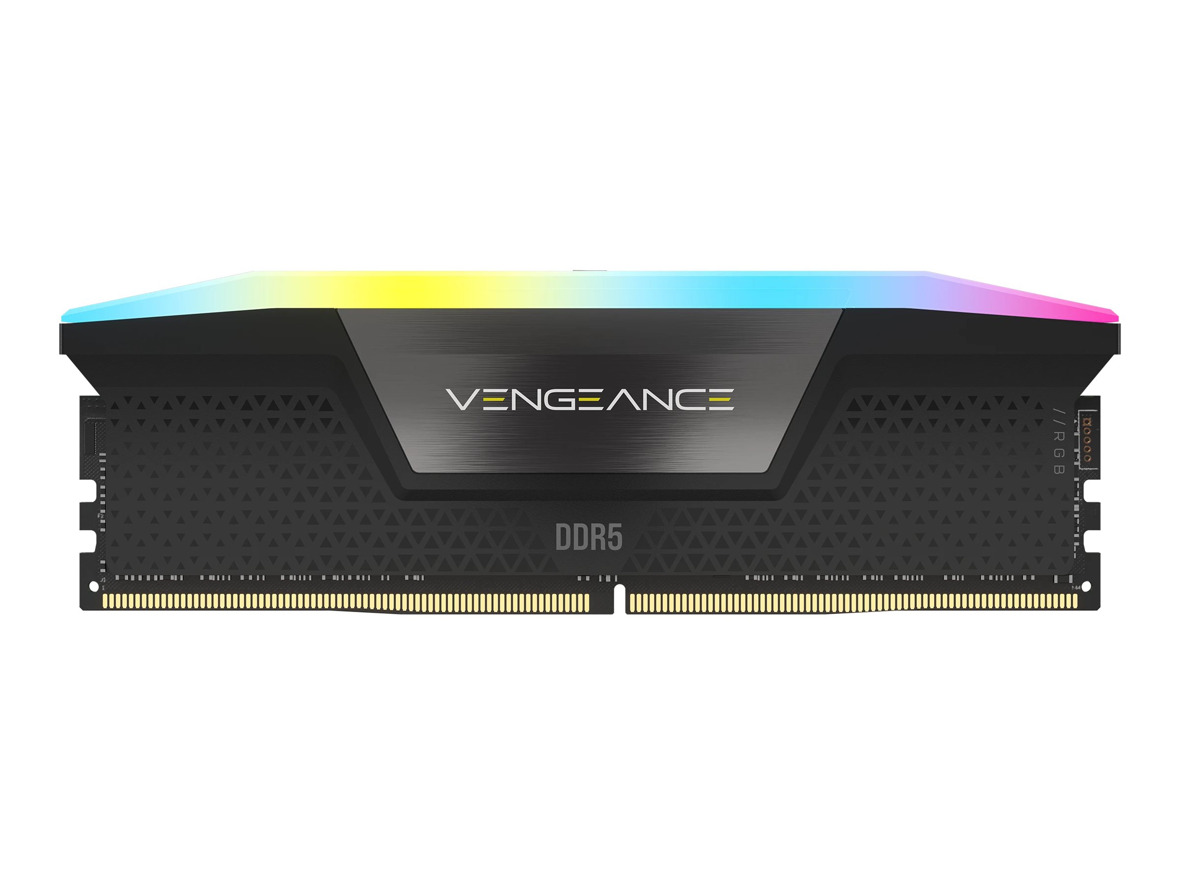 Corsair Vengeance RGB - DDR5 - Kit - 32 GB: 2x 16 GB - DIMM 288-PIN - 6000 MT/s / PC5-48000 - CL36 - Schwarz