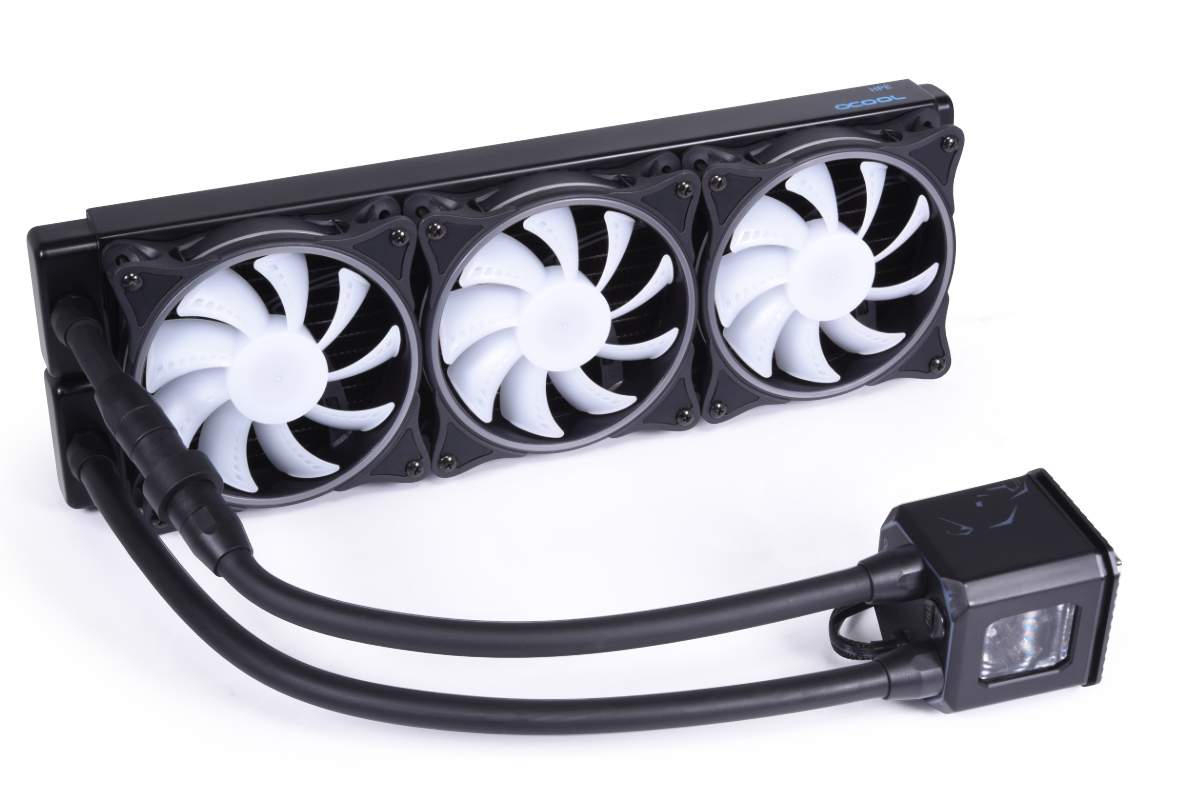 Alphacool 11999, Luftkühlung, 12 cm, 31,5 dB, 118,9 m³/h, SchwarzEisbaer Aurora HPE Edition 360 CPU AIO