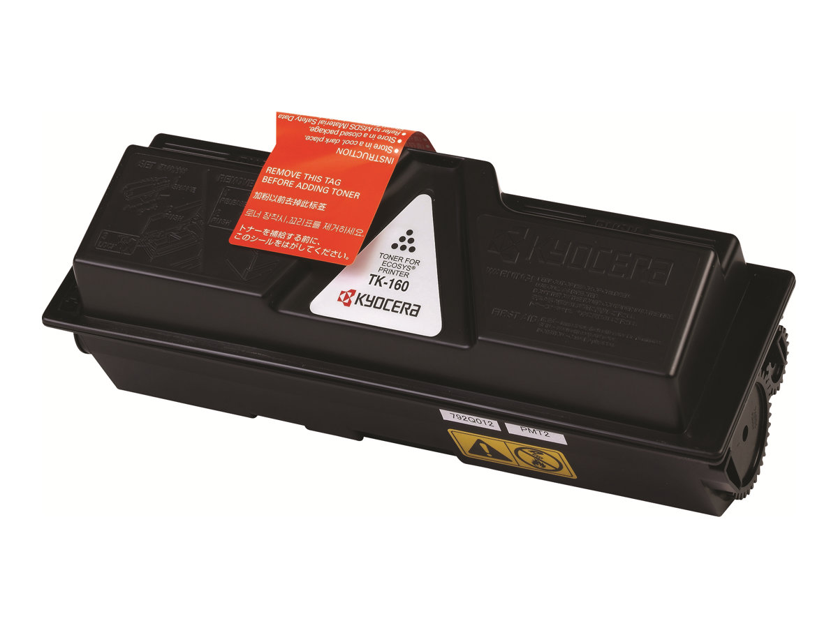 Kyocera TK 160 - Schwarz - original - Tonerpatronefür ECOSYS P2035d - P2035d/KL3 - P2035dn - P2035dn/KL3; FS-1120D - 1120D/KL3 - 1120DN - 1120DN/KL3