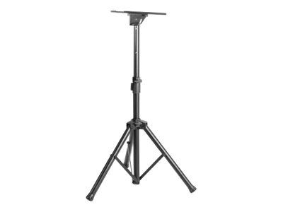 Manhattan TV/Monitor/Projector/Laptop Mount, Tripod Floor Stand, 1 screen/device, Screen Sizes: 13-32", VESA 75x75 to 100x100mm, Max 15kg, Height Adjustable, Black,  - Aufstellung - Stativ - für Noteb