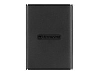 Transcend ESD270C - SSD - 1 TB - extern (tragbar)USB 3.1 Gen 2 - 256-Bit-AES - Schwarz