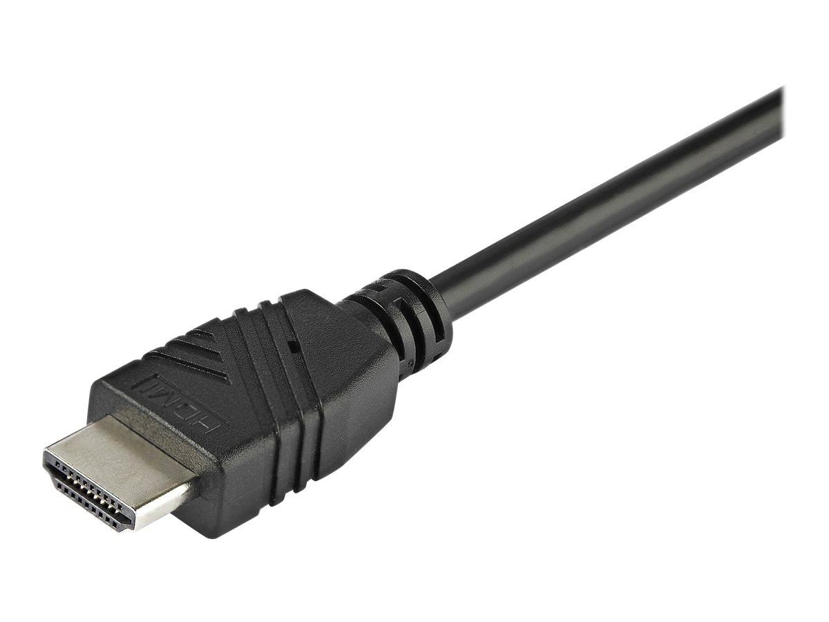 StarTech.com 2 Port HDMI KVM Switch mit KabelnUSB 4K 60Hz - Audio - KVM-/Audio-Switch - 2 x KVM/Audio - 1 lokaler Benutzer - Desktop