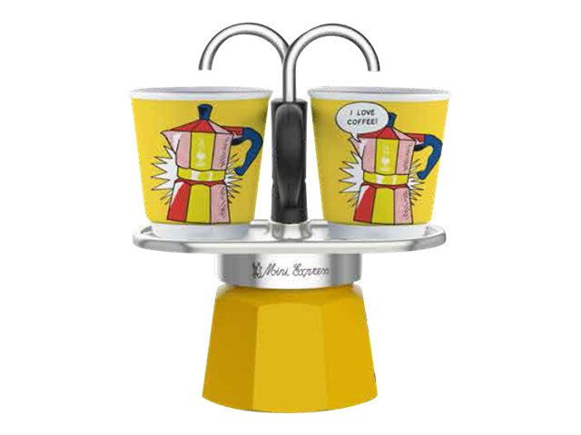 Bialetti Mini Express Lichtenstein - Kaffeemaschine90 ml