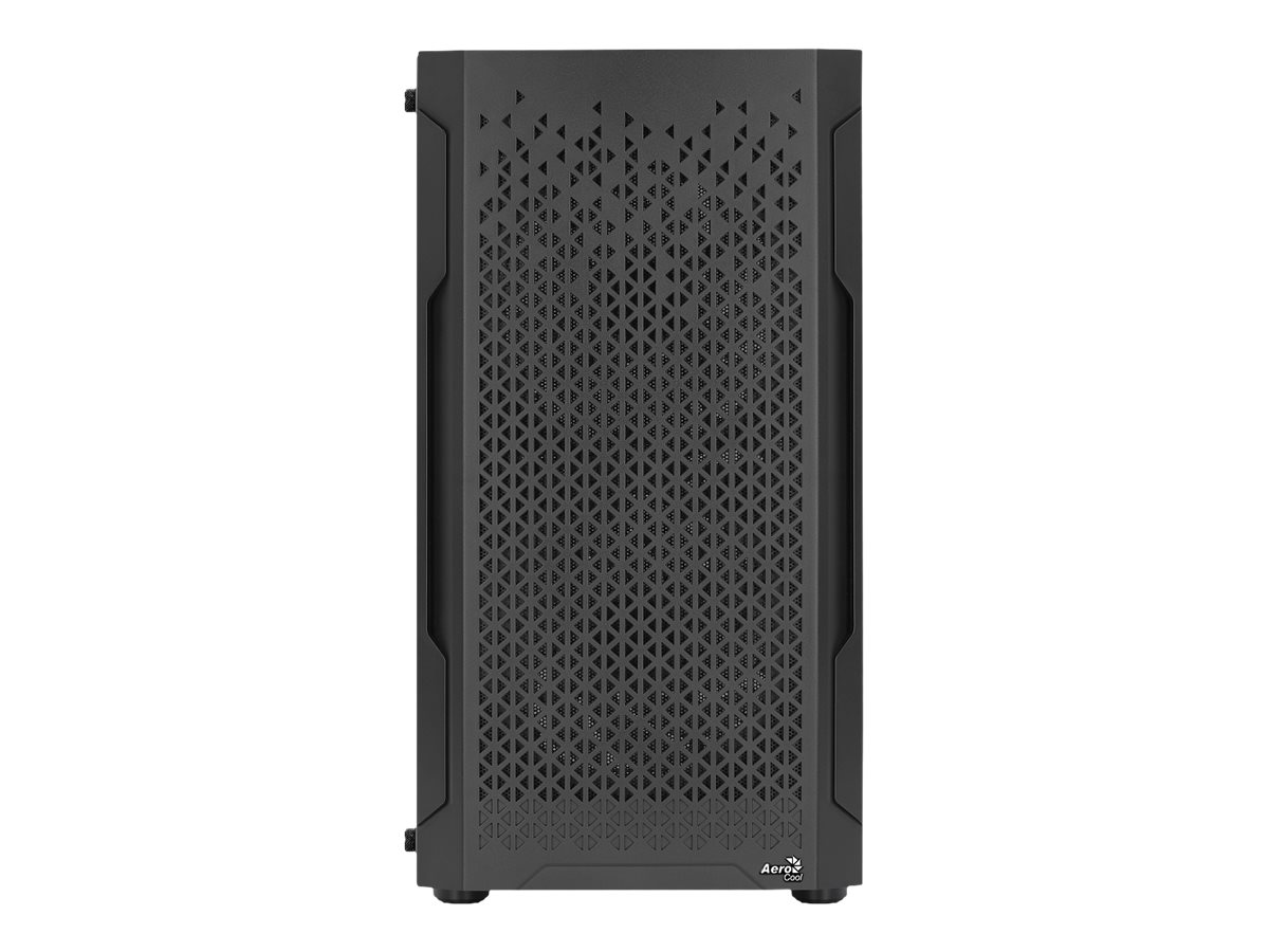 AEROCOOL ADVANCED TECHNOLOGIES AeroCool Trinity Mini-G-BK-V2 - MT - micro ATX - Seitenteil mit Fenster (gehärtetes Glas) keine Spannungsversorgung (ATX) - Schwarz - USB/Audio