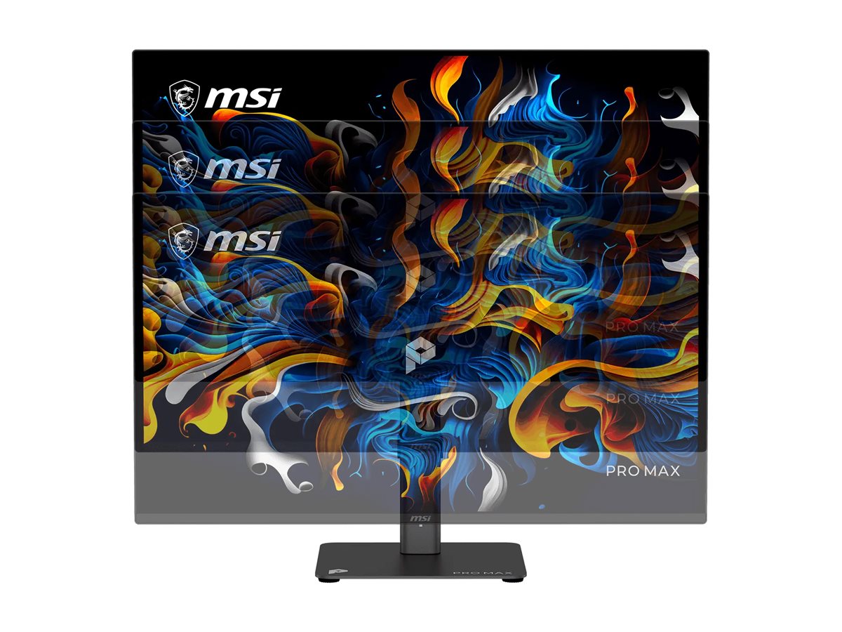 MSI PRO MAX 271QPX14G - OLED-Monitor - 67 cm (27")2560 x 1440 WQHD @ 144 Hz - 400 cd/m² - 1500000:1 - 0.03 ms - 2xHDMI - DisplayPort - USB-C