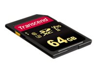 Transcend 700S - Flash-Speicherkarte - 64 GBVideo Class V90 / UHS-II U3 / Class10 - SDXC UHS-II