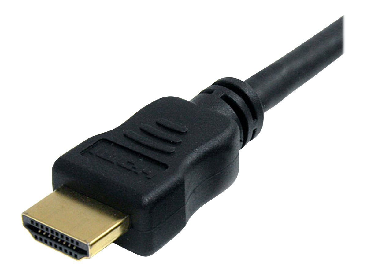 StarTech.com High-Speed-HDMI-Kabel mit Ethernet 2m (Stecker/Stecker)Ultra HD 4k HDMI Kabel mit vergoldeten Kontakten - HDMI-Kabel mit Ethernet - HDMI männlich zu HDMI männlich - 2 m - Schwarz