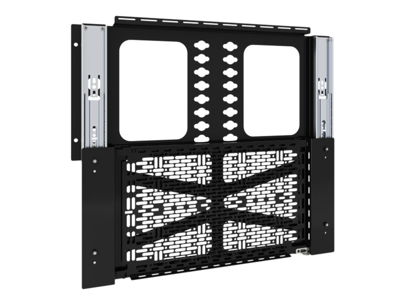 Chief Proximity Component Storage Slide-Lock Panel For AV Systems - Black - Montagekomponente (Komponentenaufbewahrung mit Slide-Lock Panel, Hebel für Sicherungsblech)für AV-System - Schwarz - hinter