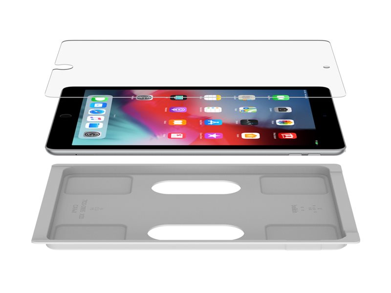 Belkin Bildschirmschutz für Tablet - Glas - für Apple 10.2-inch iPad (7. Generation, 8. Generation, 9. Generation)Zubehör Mobiltelefone