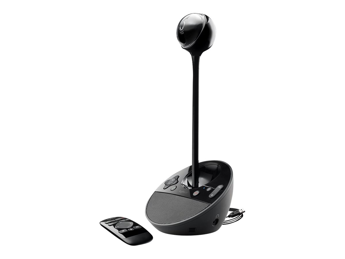 Logitech BCC950 ConferenceCam - Webcam - PTZFarbe - 1920 x 1080 - Audio - USB 2.0 - H.264