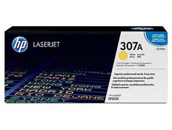 HP 307A - Gelb - original - LaserJet - Tonerpatrone (CE742A)für Color LaserJet Professional CP5225 - CP5225dn - CP5225n