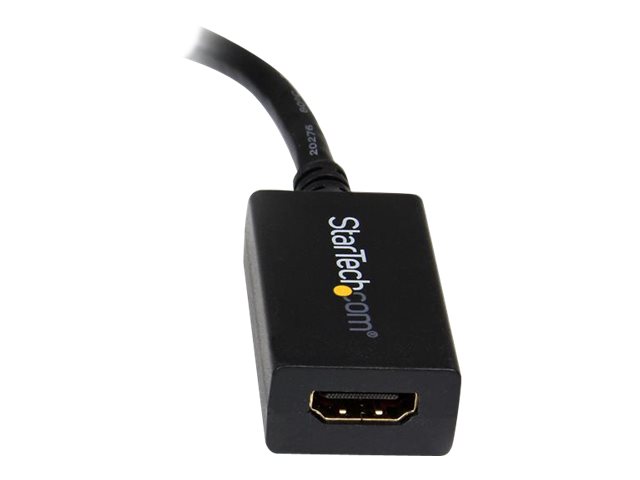StarTech.com Startech DisplayPort auf HDMI Video Adapter / Konverter (Stecker/Buchse)DP zu HDMI mit bis zu 1920x1200 - DP / HDMI Länge 25cm - Videoadapter - DisplayPort männlich zu HDMI weiblich - 26.