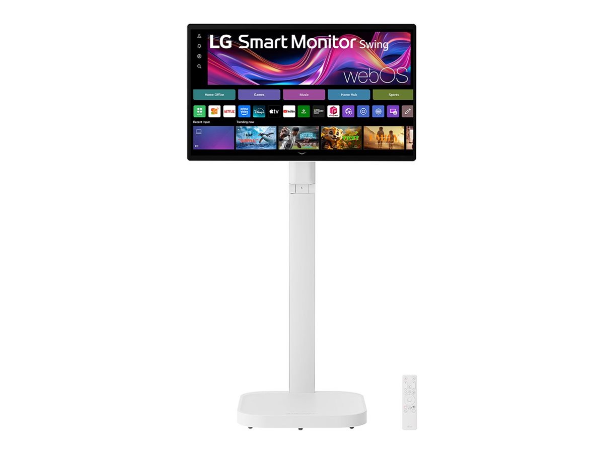 LG 32U889SA-W - LCD-Monitor - Smart - 81.3 cm (32")(31.5" sichtbar) - Touchscreen - 3840 x 2160 4K UHD (2160p) @ 60 Hz - IPS - 350 cd/m² - 1000:1 - HDR10 - 5 ms - 2xHDMI - USB-C - Lautsprecher - weiß