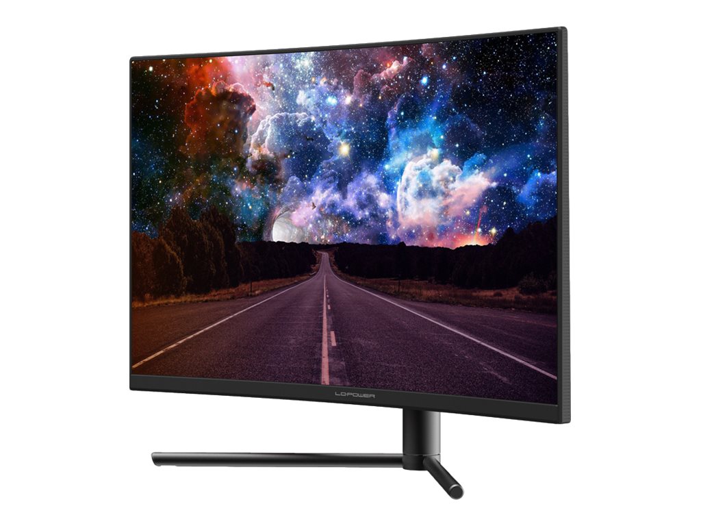 LC-Power LC-M27-FHD-240-C - LED-Monitor - gebogen - 68.6 cm (27")1920 x 1080 Full HD (1080p) @ 240 Hz - VA - 300 cd/m² - 3000:1 - 1 ms - 3xHDMI - DisplayPort - Schwarz