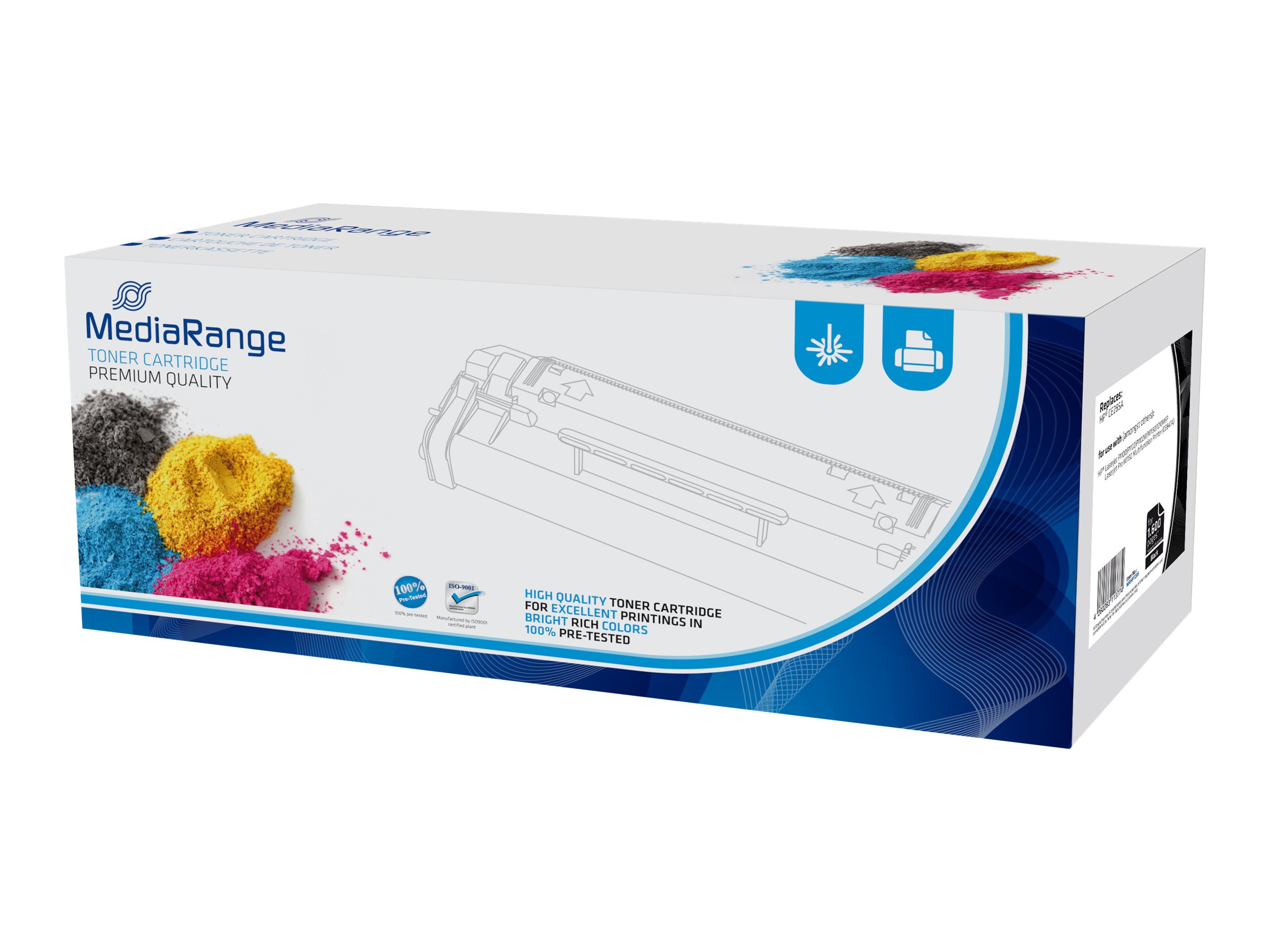 MEDIARANGE Schwarz - kompatibel - Tonerpatrone (Alternative zu: HP Q7560A)für HP Color LaserJet 2700 - 2700n - 3000 - 3000dn - 3000dtn - 3000n