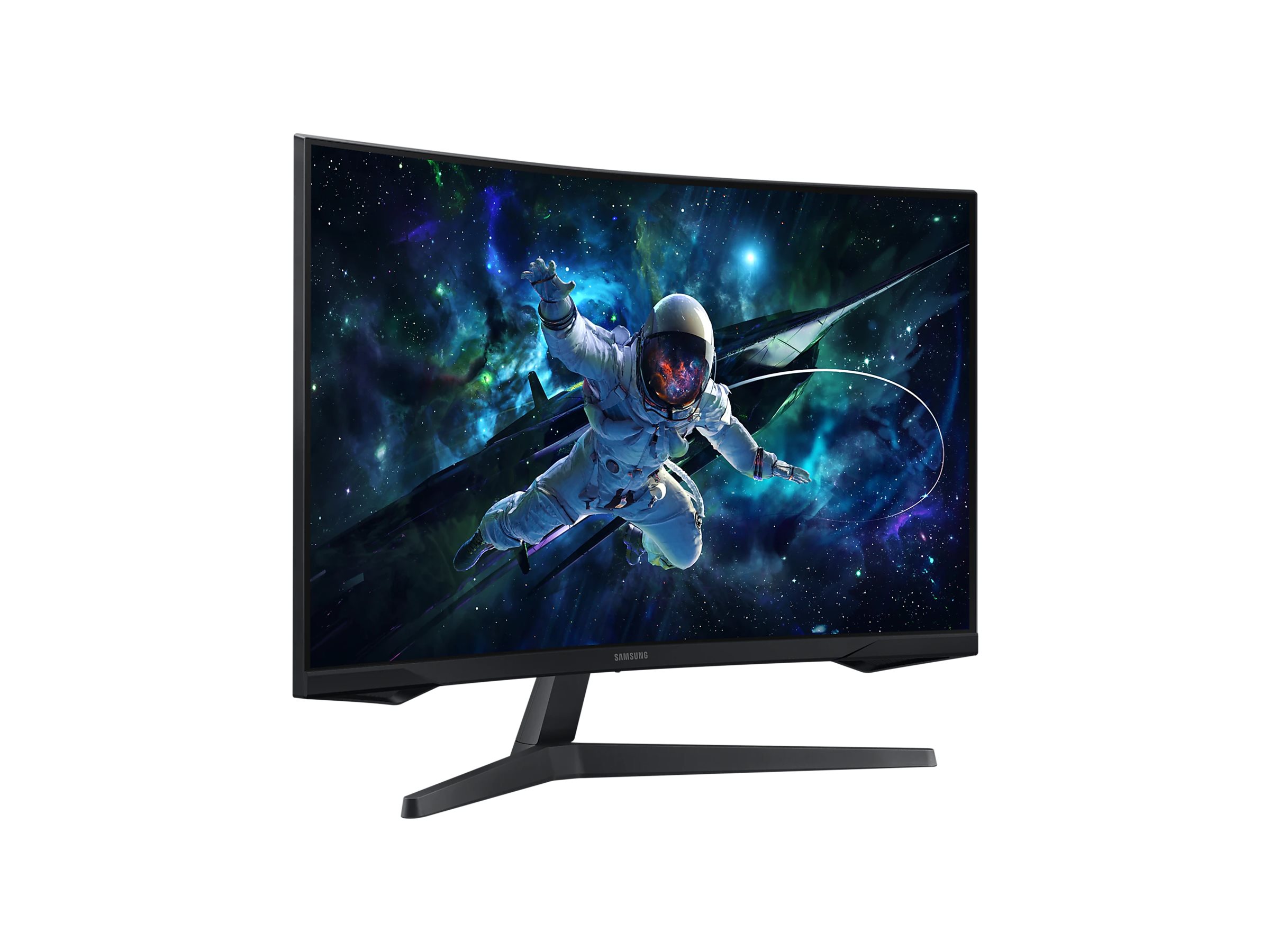 Samsung Odyssey G5 S32CG552EU - G55C Series - LED-Monitor - Gaming - gebogen - 81.3 cm (32")2560 x 1440 QHD @ 165 Hz - VA - 300 cd/m² - 2500:1 - HDR10 - 1 ms - HDMI - DisplayPort - Schwarz