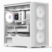 AEROCOOL ADVANCED TECHNOLOGIES Aerocool D301A, Mini Tower, PC, Weiß, Holz, micro ATX, Mini-ITX, Acrylnitril-Butadien-Styrol (ABS), SPCC, Gaming