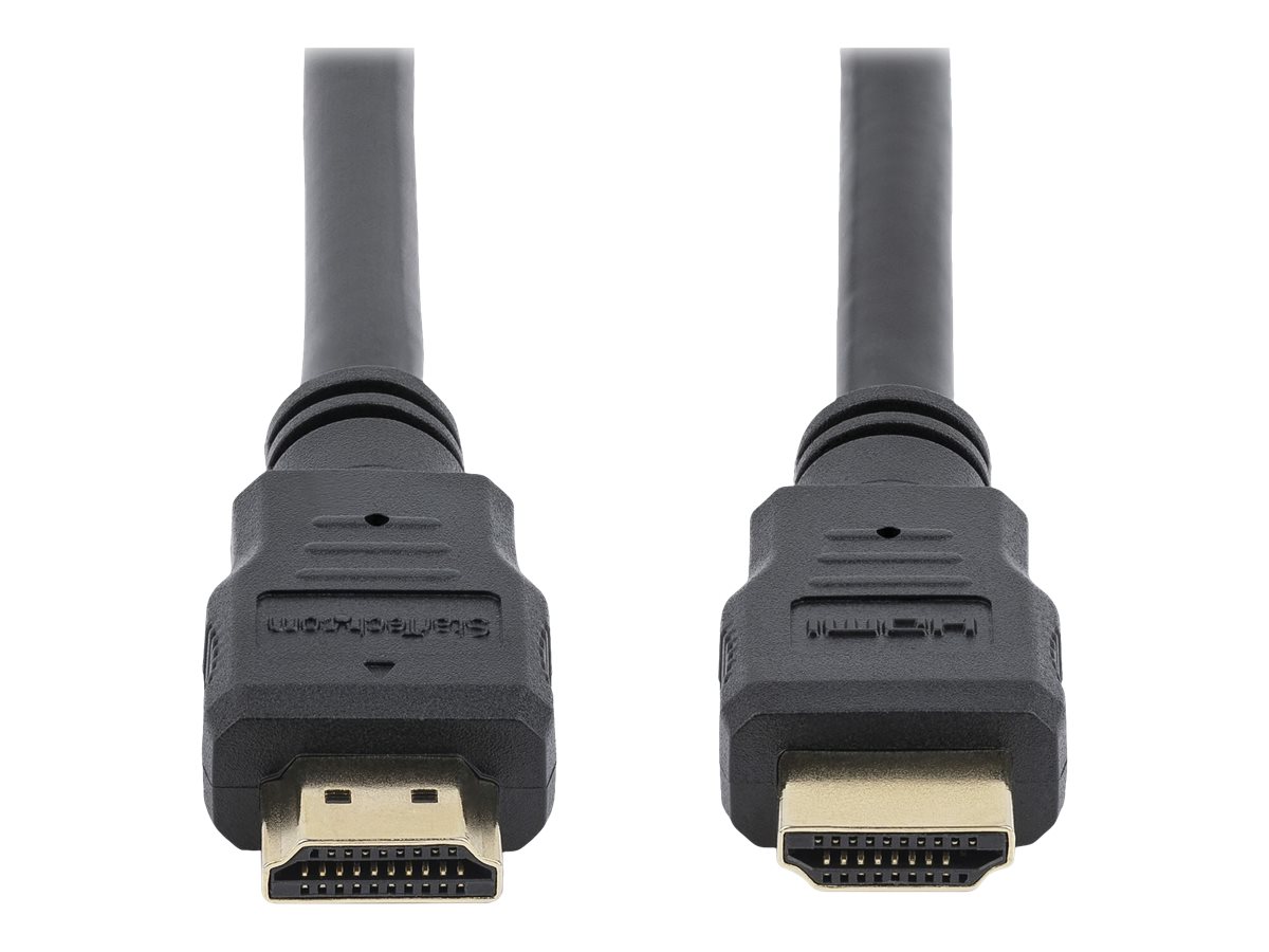 StarTech.com High-Speed-HDMI-Kabel 50cm - HDMI Verbindungskabel Ultra HD 4k x 2k mit vergoldeten Kontakten - HDMI Anschlusskabel (St/St)HDMI-Kabel - HDMI männlich zu HDMI männlich - 50 cm - abgeschirm