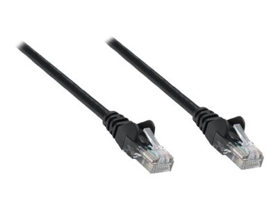 Intellinet Network Patch Cable, Cat6, 1.5m, Black, Copper, S/FTP, LSOH / LSZH, PVC, RJ45, Gold Plated Contacts, Snagless, Booted, , Polybag - Patch-Kabel - RJ-45 (M)zu RJ-45 (M) - 1.5 m - SFTP - CAT 6