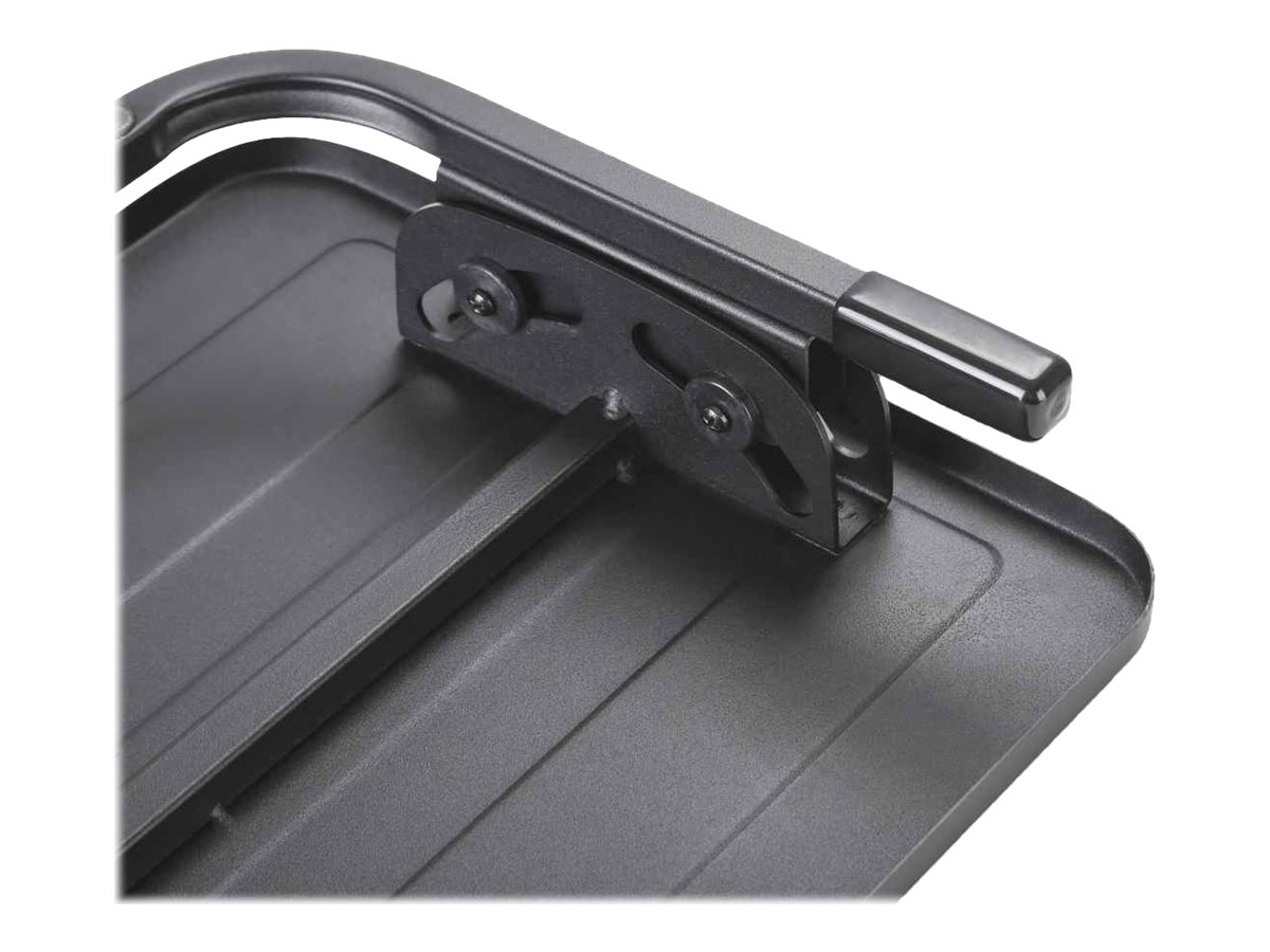 Manhattan Foot Rest, Under-Desk Comfort and ProductivityEnhancer - Tilts 300 x 380mm - Rubberised Surface - Black -  - Fußauflage - Schwarz