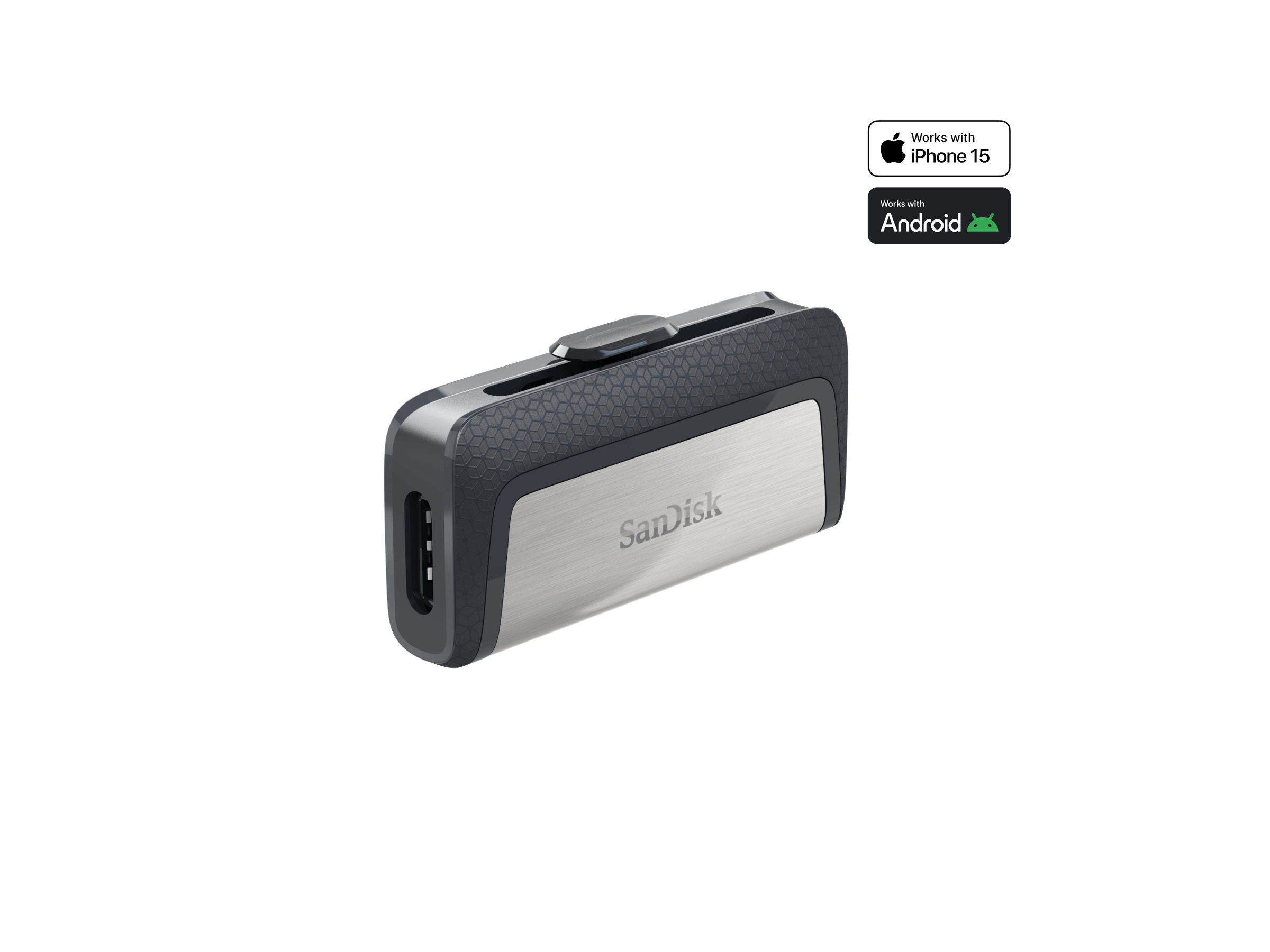 SanDisk Ultra Dual - USB-Flash-Laufwerk - 128GB - USB 3.1 / USB-C