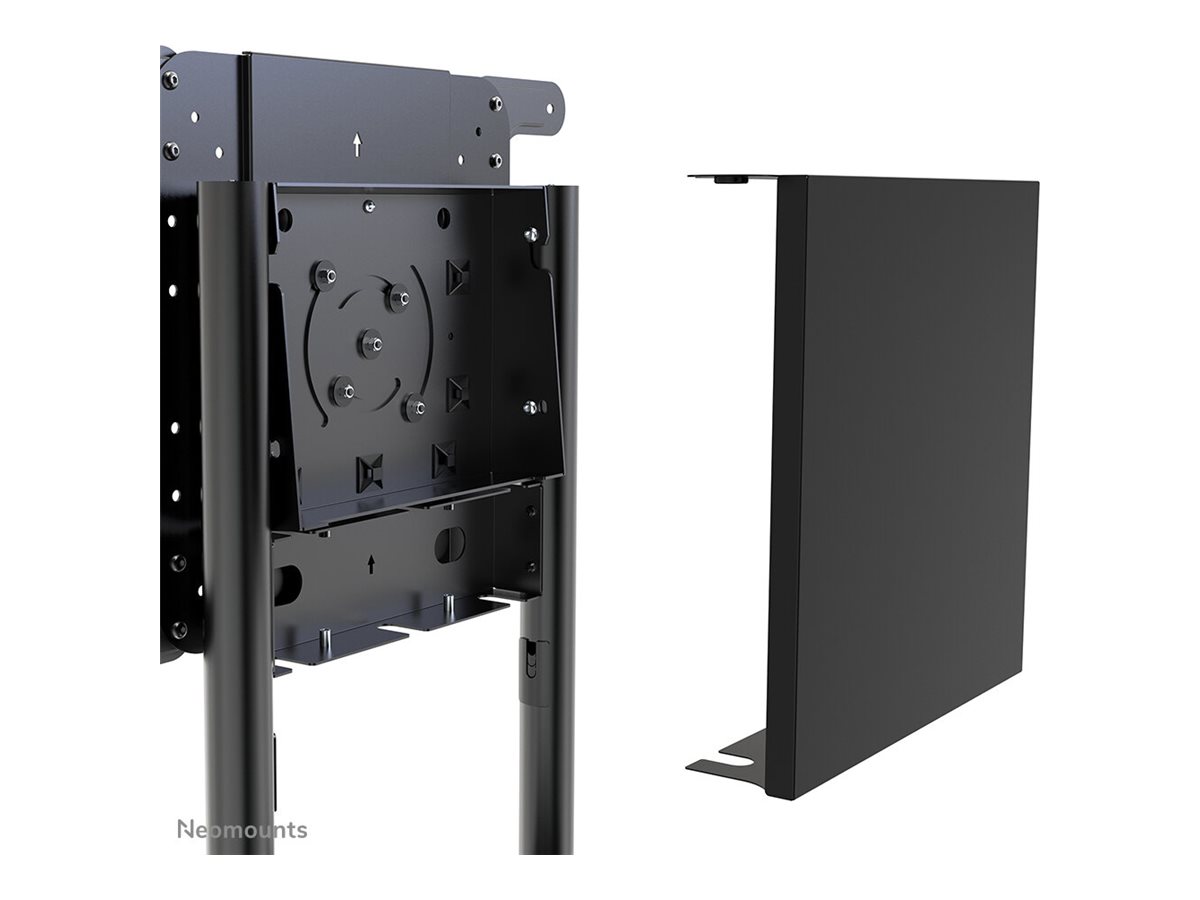 Neomounts NS-M1250BLACK TV-Trolley 37-70" - drehbar, Schwarz, Stahl, 70 kg, 94 cm (37"), 177,8 cm (70"), 200 x 200,300 x 300,350 x 350,400 x 200,400 x 300,400 x 400,600 x 200,600 x 400NS-M1250BLACK TV