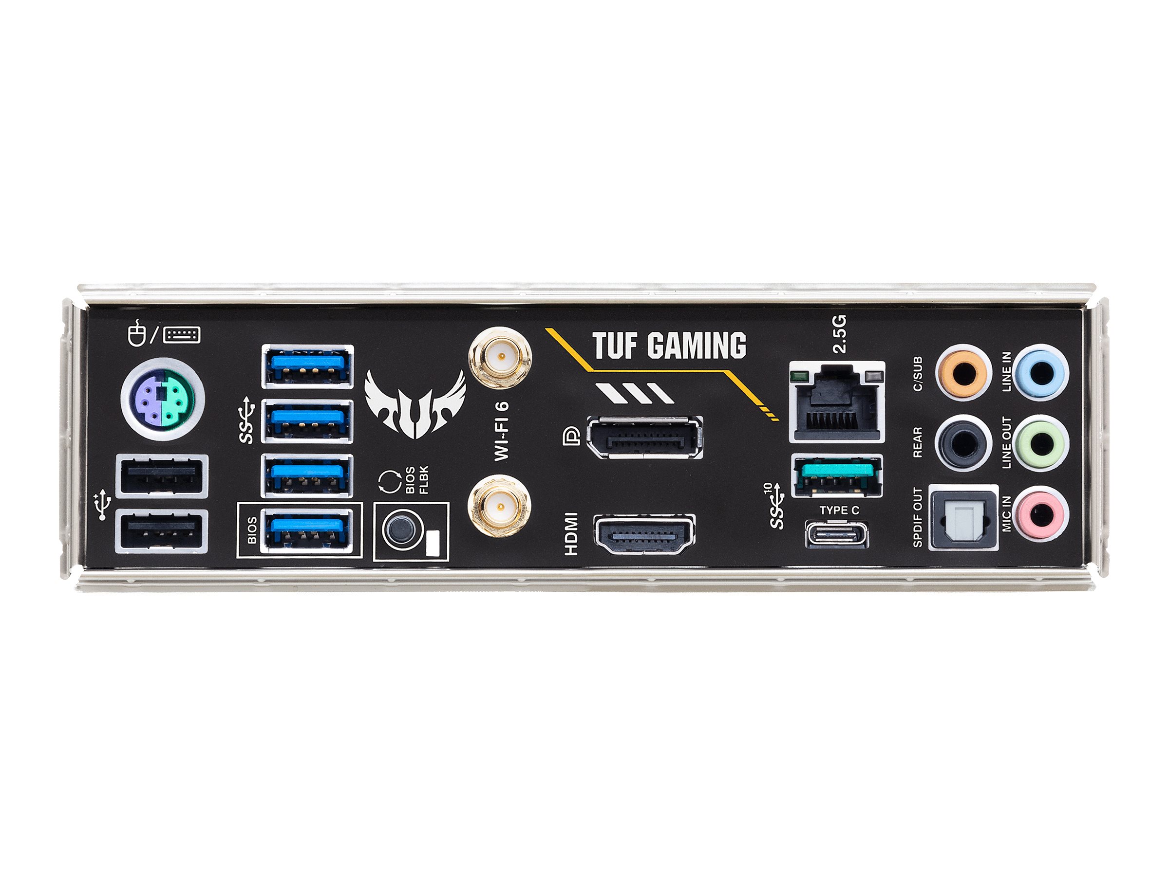ASUS TUF GAMING B550M-PLUS WIFI II - Motherboard - micro ATX - Socket AM4 - AMD B550 Chipsatz - USB-C Gen2, USB 3.2 Gen 1, USB 3.2 Gen 2 - 2.5 Gigabit LAN, Wi-Fi 6, Bluetooth - Onboard-Grafik (CPU erf