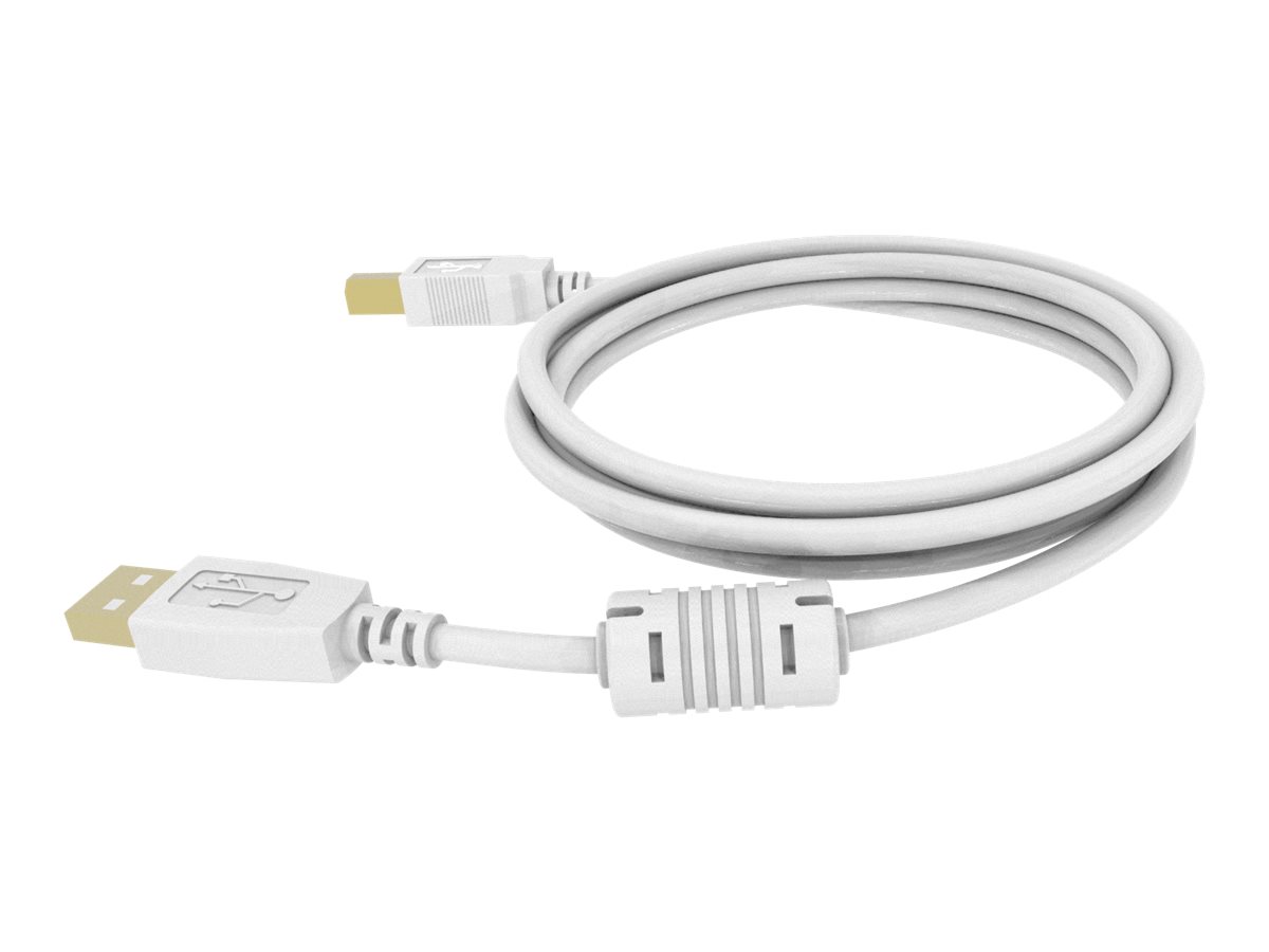 Vision 3m USB 2.0, 3 m, USB A, USB B, USB 2.0, Männlich/Männlich, Weißto B