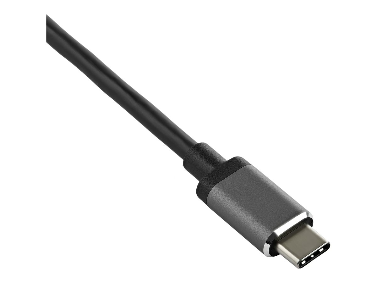 StarTech.com Startech USB C Multiport Adapter - HDMI oder DisplayPort - 4K 60Hz - Videoadapter - USB-C männlich zu HDMI - DisplayPort weiblich - 20.5 cm - Space-grau - 4K Unterstützung - aktiv