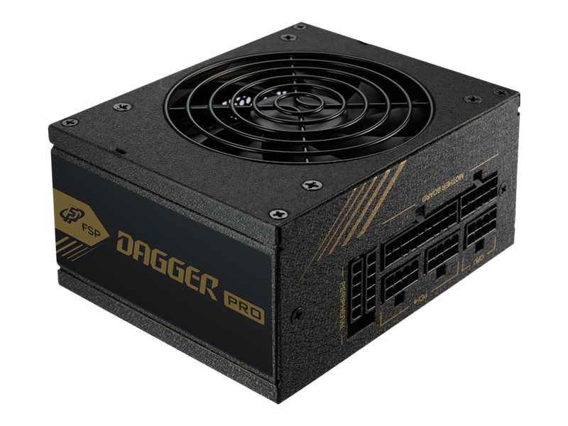 FSP Dagger Pro SDA2-650 - Netzteil (intern)SFX12V 3.3 - 80 PLUS Gold - Wechselstrom 100-240 V - 650 Watt - aktive PFC