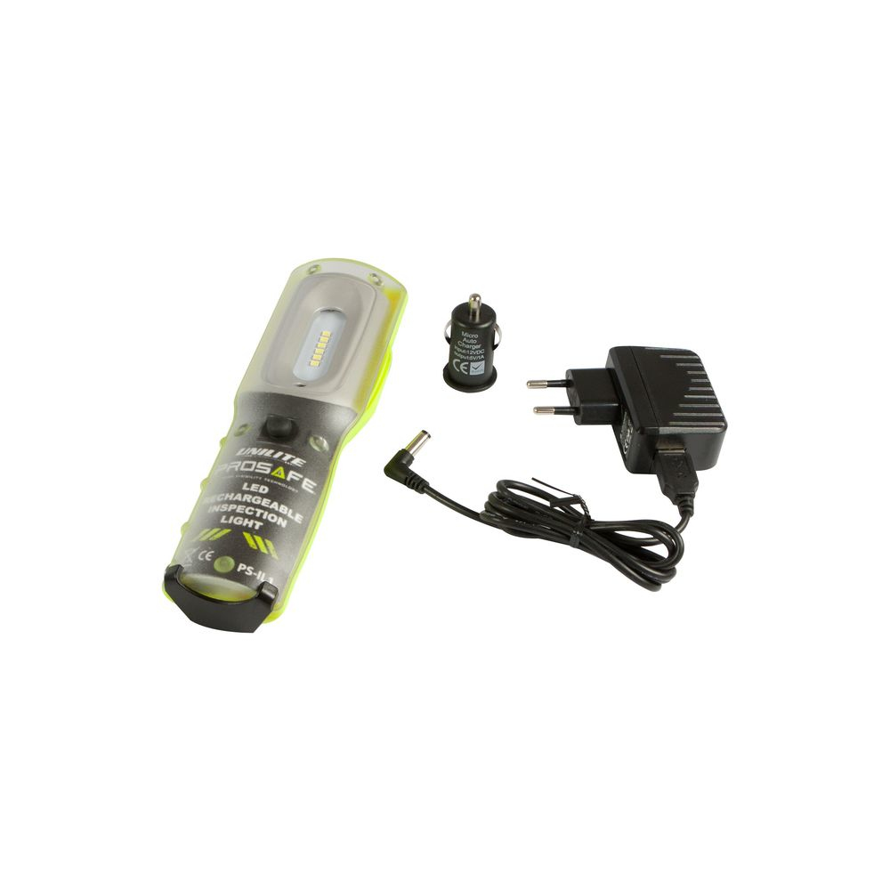 Synergy 21 S21-LED-000740, 11 W, LED, 6 Glühbirne(n), IP54, 1800 mAh, Schwarz, GelbLED Akku Werkstattleuchte mittel